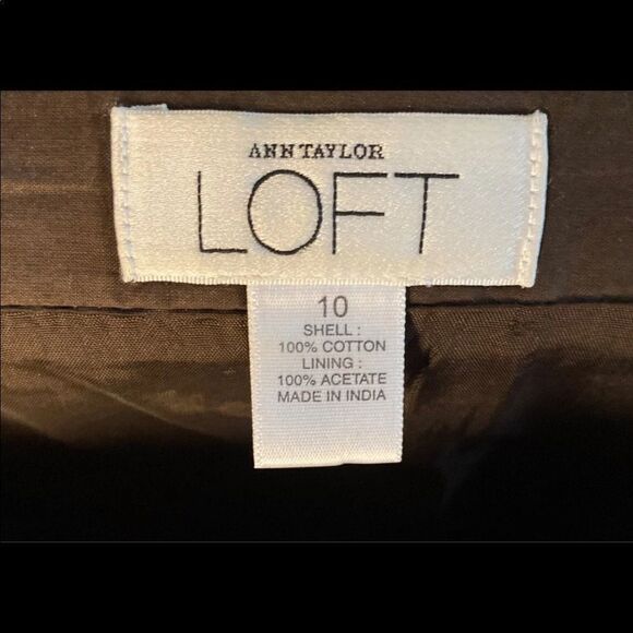 Ann Taylor loft embroided skirt - Picture 5 of 6